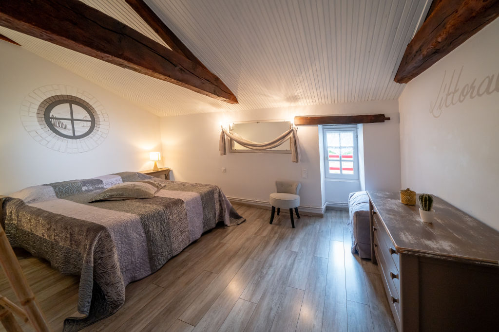 Les chambres du Gîte de l’Hubertière